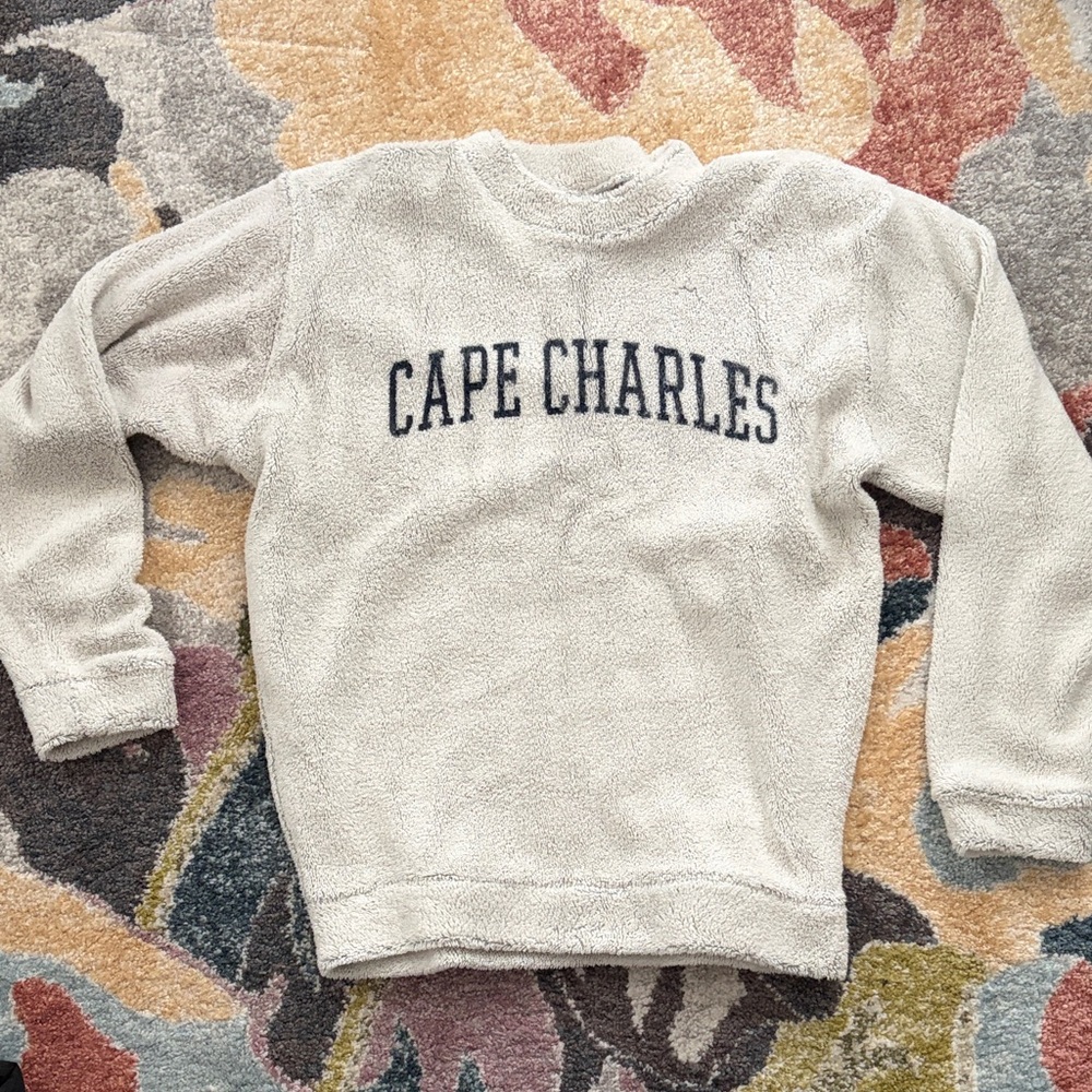 Cape Charles Cream Sweatshirt